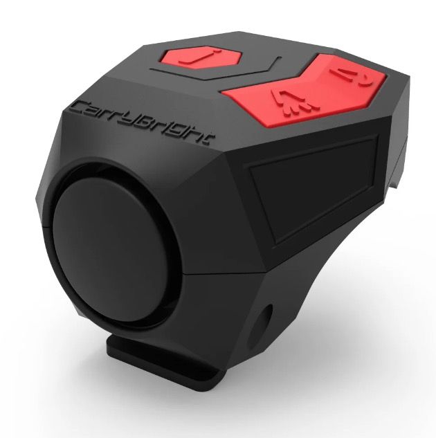 CarryBright CBH3 Clacson per Bicicletta Ricaricabile USB 120dB Forte con Diverse Opzioni Sonore per la Sicurezza Ciclistica