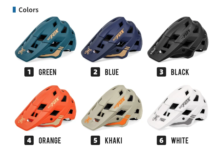 Casco bici BATFOX per mountain bike Tecnologia In-Mold regolabile comfort e sicurezza disponibile in colori vivaci per un look unico adatto a uomini e donne