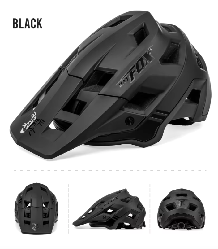 Casco bici BATFOX per mountain bike Tecnologia In-Mold regolabile comfort e sicurezza disponibile in colori vivaci per un look unico adatto a uomini e donne