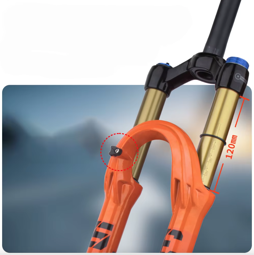 Forcella per mountain bike Bolany da 27,5 o 29 pollici, sospensione pneumatica ad alte prestazioni con ammortizzamento per appassionati di MTB