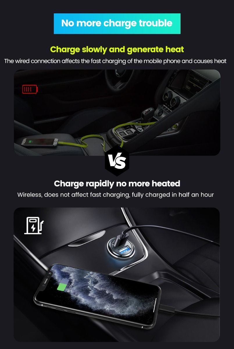 CarlinKit 4.0 Wireless CarPlay Box Adattatore Compatto per Auto con Aggiornamento CarPlay di Fabbrica Controllo al Volante Plug and Play per Audi VW Porsche e Kia