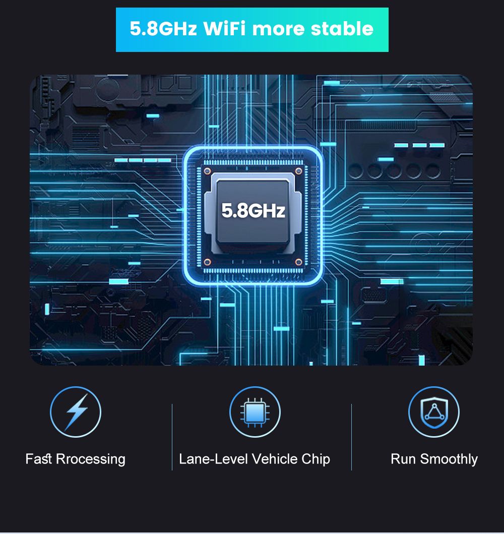 CarlinKit 4.0 Wireless CarPlay Box Adattatore Compatto per Auto con Aggiornamento CarPlay di Fabbrica Controllo al Volante Plug and Play per Audi VW Porsche e Kia
