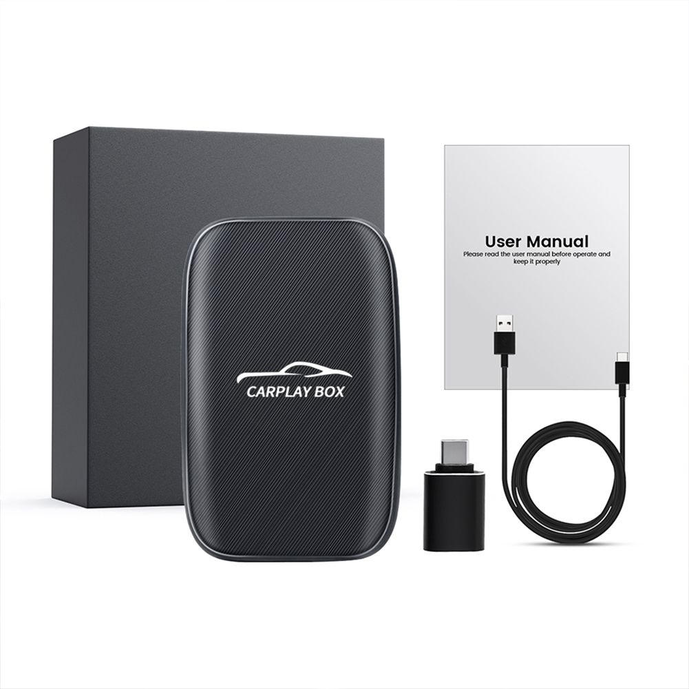 Carplay Box Adattatore Wireless Android Auto per Netflix YouTube Sistema di Intrattenimento Auto Accessori per Viaggi su Strada e Sincronizzazione App