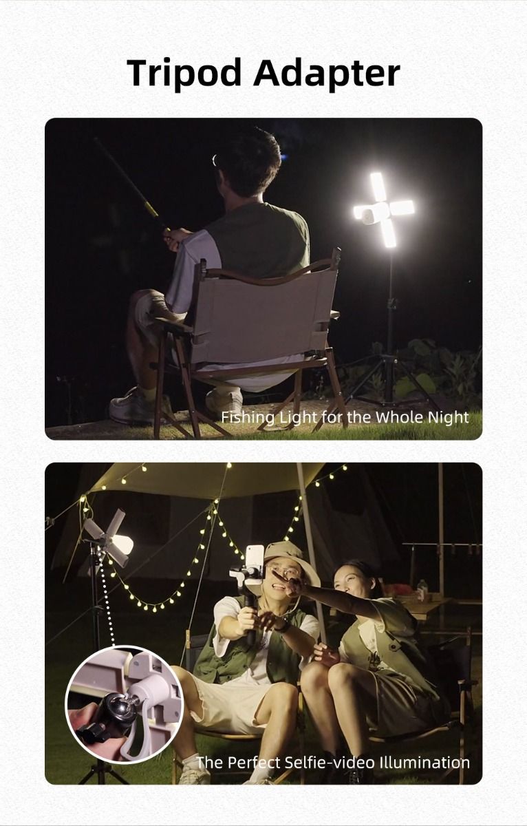 Klarus CL2 750 lumen lampada versatile per campeggio e casa luce d'ambiente con 7 modalità cura degli occhi lampadine a 90 gradi angolo regolabile illuminazione interna ed esterna