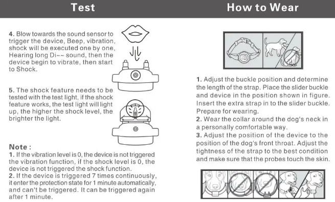 Collare cane ricaricabile con riconoscimento abbaio intelligente addestramento cane confortevole controllo abbaio cane efficace algoritmo avanzato abbaio ambiente silenzioso per cani
