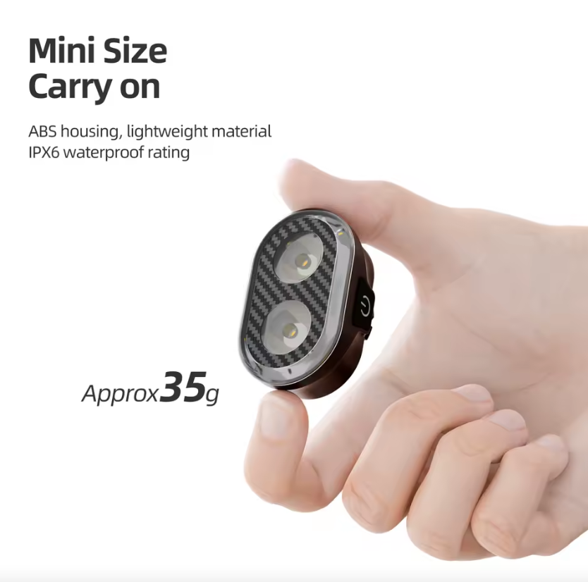 CYCLAMI CY200 Smart Brake Sensing Fanale Posteriore LED per Bicicletta, Luce di Coda per Pedalate Notturne Sicure e Ciclismo Urbano