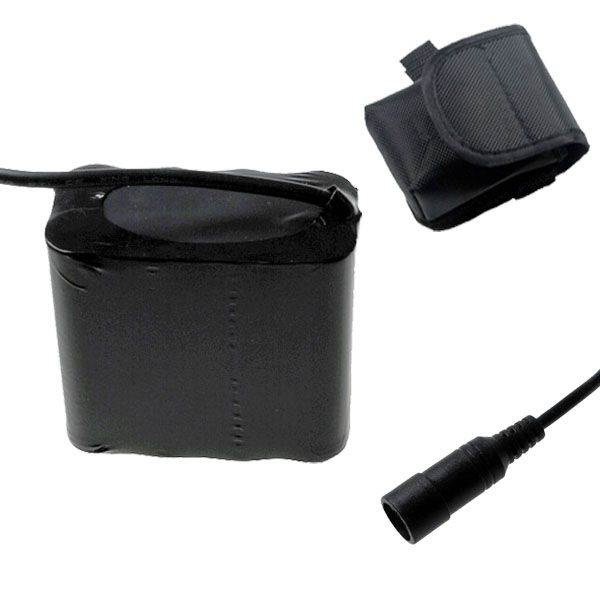 UltraFire 5521 Interfaccia DC 8.4V 17600mAh Batteria per Luce Bicicletta ad Alta Capacità Accessorio Faro LED per Bici