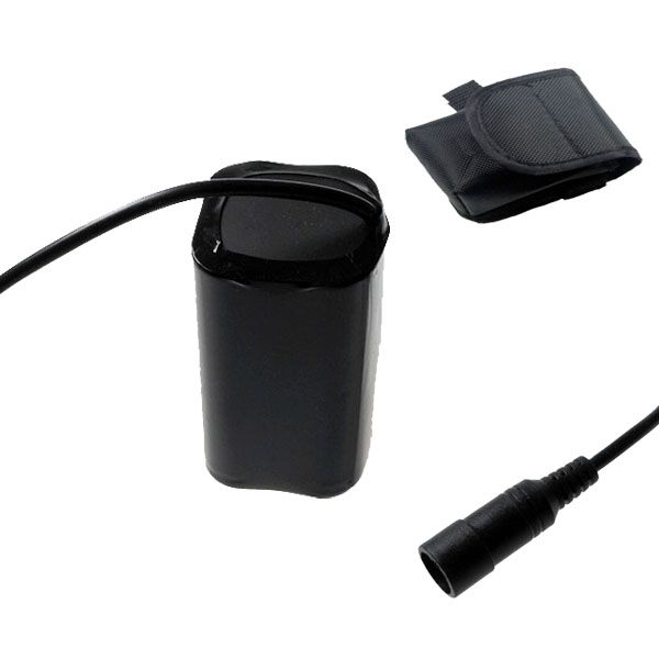 UltraFire 5521 Interfaccia DC 8.4V Batteria per Luce Bicicletta Durevole 4800mAh Impermeabile Ricaricabile per Ciclismo Notturno