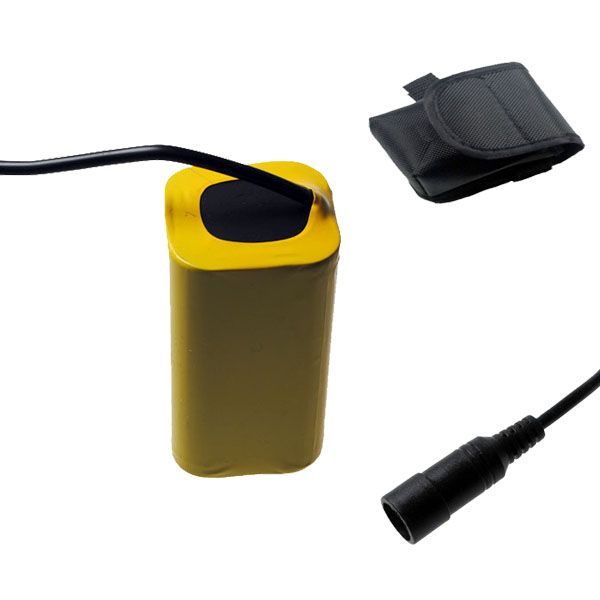UltraFire 8,4V 18650 Pacco Batteria per Luce Bici per Luci LED Bicicletta Alta Capacità Ricaricabile Attrezzatura Ciclismo