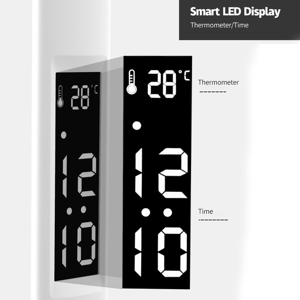 Lampada da Scrivania LED Multifunzione con Calendario Luminosità Regolabile e Design Regolabile Luce Senza Sfarfallio Perfetta per Spazio di Lavoro Creativo Lampada da Letto Moderna
