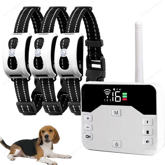 Sistema 2-in-1 Recinzione Elettronica Wireless e Collare di Addestramento Remoto Sicurezza Esterna per Animali Contenimento e Addestramento Cani di Tutte le Dimensioni Prodotti Innovativi per Animali