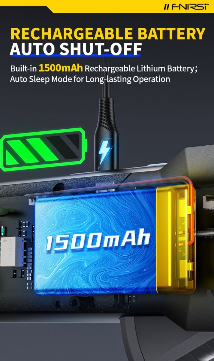 FNIRSI DMC-100 Multimetro a Pinza Automatico Intelligente per Elettricisti e Fai da Te