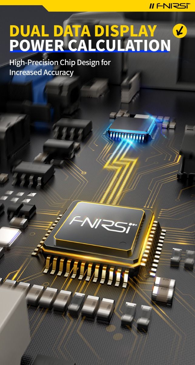 FNIRSI DMC-100 Multimetro a Pinza Automatico Intelligente per Elettricisti e Fai da Te