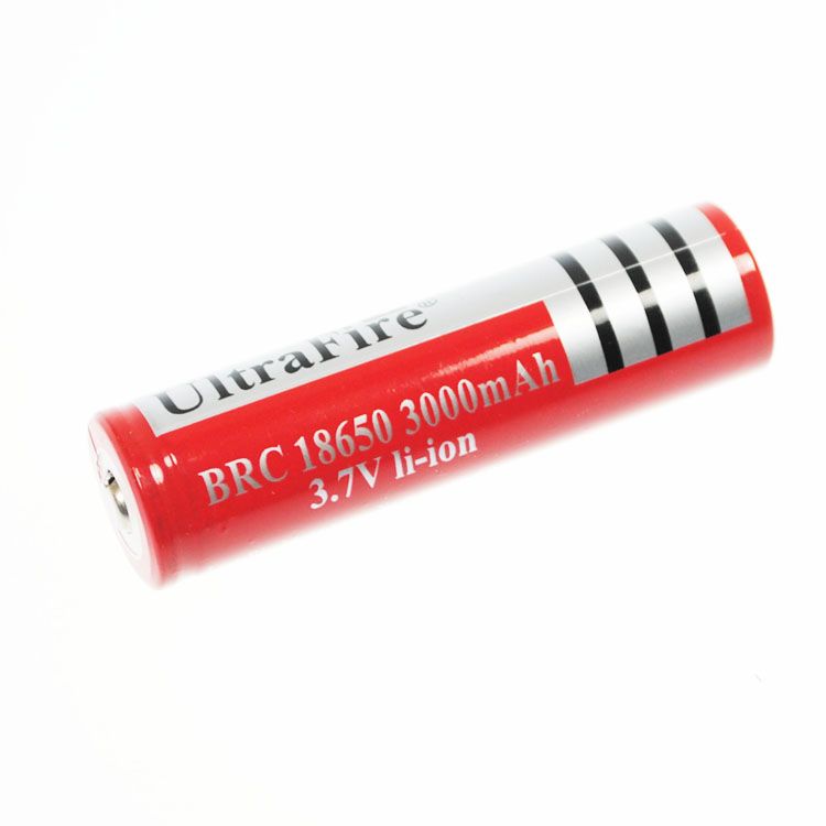 UltraFire BRC 3000mAh 3.7V Li-ion Batteria Ricaricabile Potenza di Lunga Durata per Torce e Fotocamere
