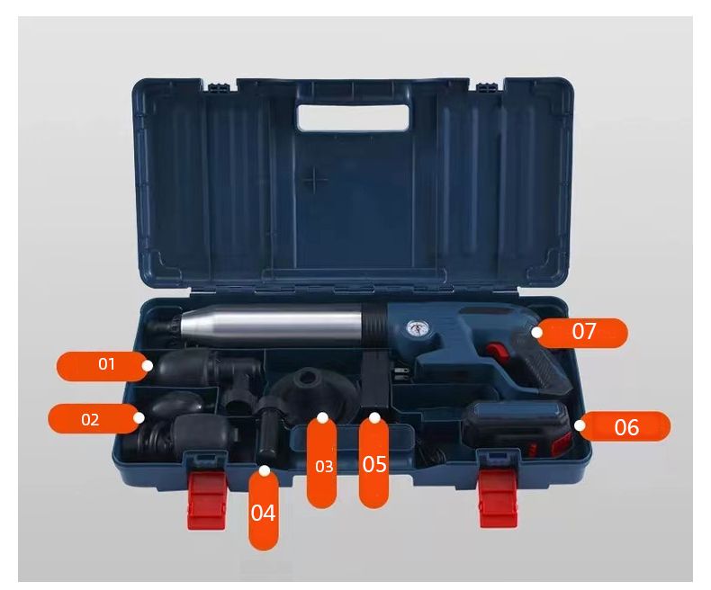 Pipe Unblocker Strumenti Idraulici Innovativi per Manutenzione degli Scarichi con Tecnologia ad Aria ad Alta Pressione e Costruzione in Acciaio Inossidabile Accessori Versatili