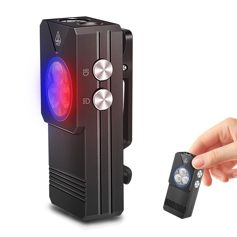 Torcia EV30: Mini, 550 Lumen, Luce UV 365nm e Ricaricabile USB-C Tascabile!