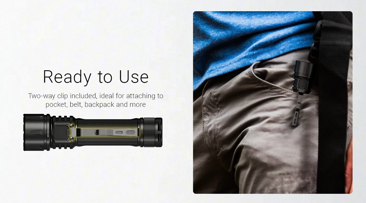 Nitecore EX7 6000 Lumen Torcia Ricaricabile USB-C