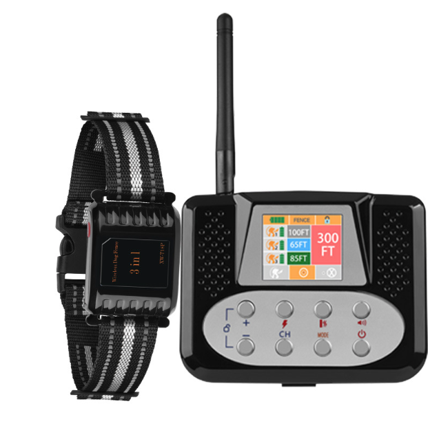 Sistema Recinzione Elettronica Wireless per Cani 3 in 1 con Radar Elettronico e Aree Vietate Regolabili Tecnologia Avanzata per Sicurezza e Addestramento Canino