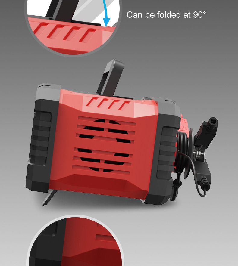 FOXSUR 20A Caricabatterie Portatile per Auto 12V 24V per Moto Camion AGM LiFePO4 Batteria al Piombo Acido Manutenzione