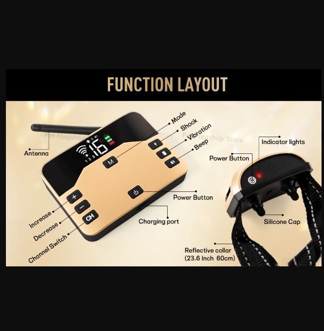 Recinto Elettronico per Animali e Collare di Addestramento per Cani Design Ergonomico Sicurezza Avanzata per Animali Libertà e Controllo dei Confini in Un Dispositivo Innovativo
