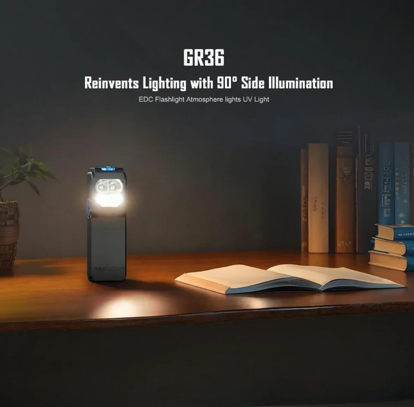 IMALENT GR36 Torcia EDC 2800 Lumen, Ricaricabile Type-C e Magnetica