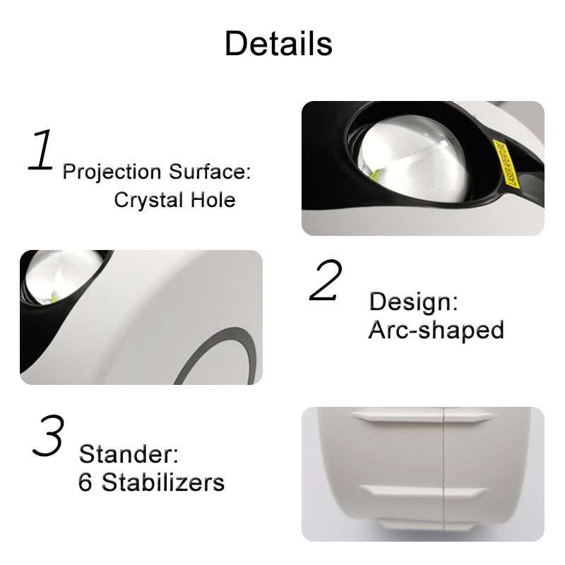 Scopri il Proiettore Laser Starry Sky Lampada Notturna con Rotazione 360 Gradi e 7 Colori Perfetto per Decorazione Casa Regalo Memorabile e Atmosfera Incantevole