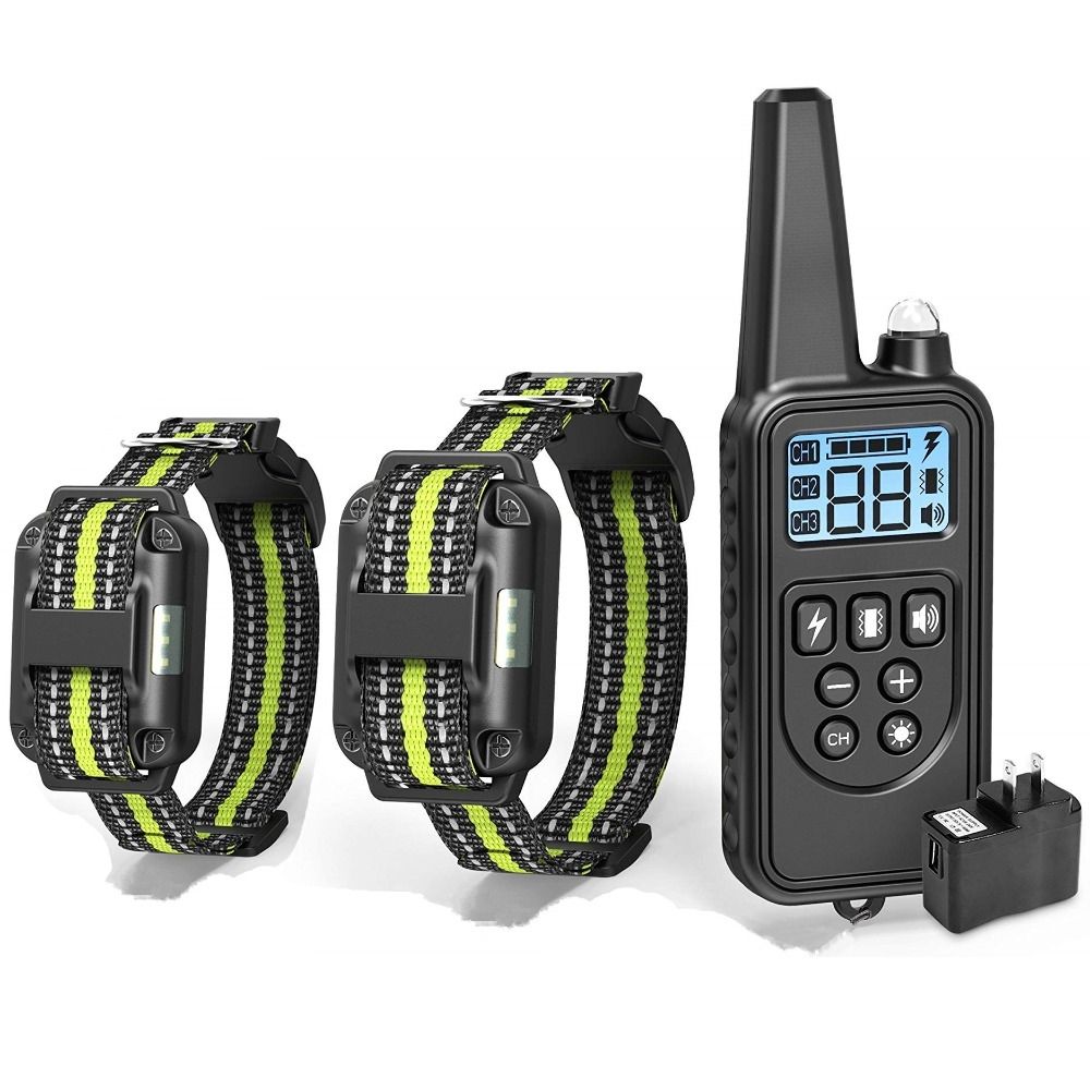 Collare addestramento cani elettrico con display LCD impermeabile e livelli shock regolabili adatto a tutte le razze essenziale per proprietari di animali e addestratori professionali