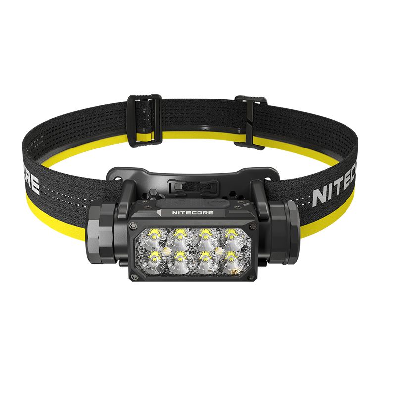 NITECORE HC65 UHE Lampada Frontale Ricaricabile USB-C 2000 Lumen per Illuminazione Outdoor Campeggio ed Escursionismo Lunga Durata Batteria e Design Leggero per Avventure