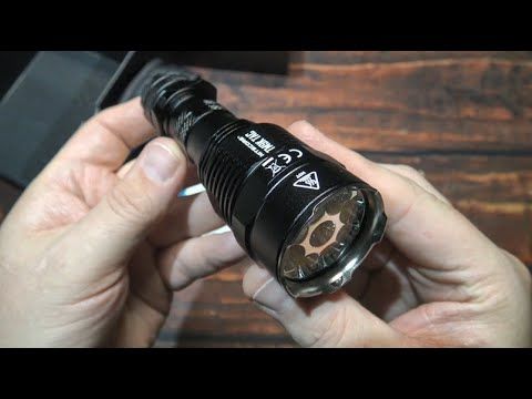 NITECORE TM9K TAC 9800 Lumen Torcia Tattica Ricaricabile Super Luminosa per Esterni con Porta USB-C