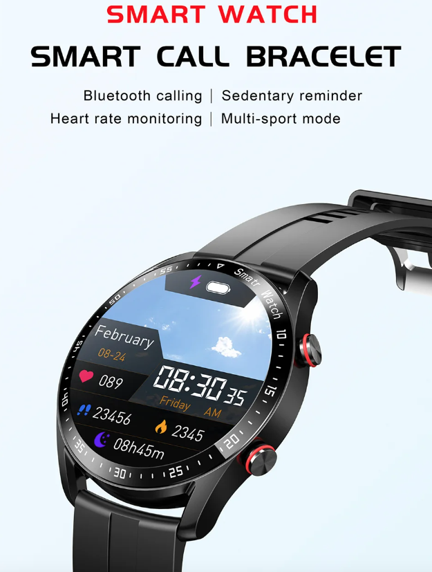 HW20 ECG+PPG Smartwatch con Chiamata Bluetooth