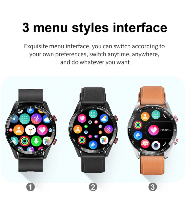 HW20 ECG+PPG Smartwatch con Chiamata Bluetooth