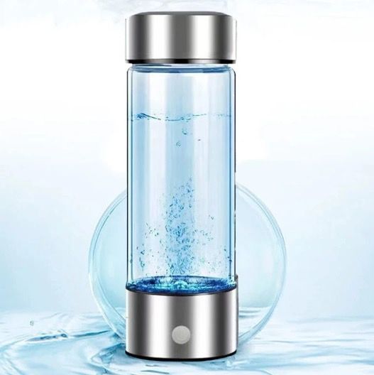 Tazza d'acqua portatile con generatore di idrogeno, ionizzatore e filtro, elegante, 420 ml, migliora l'idratazione e i livelli di antiossidanti