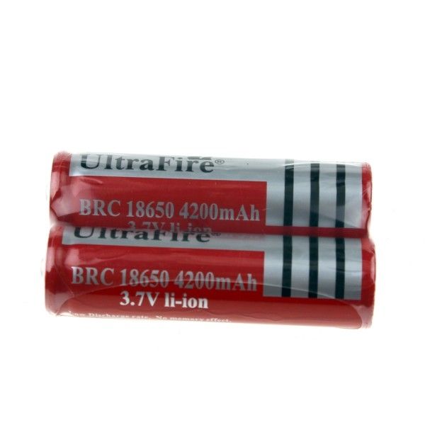 Ultrafire BRC 4200mAh 18650 Batteria ricaricabile ecologica e versatile