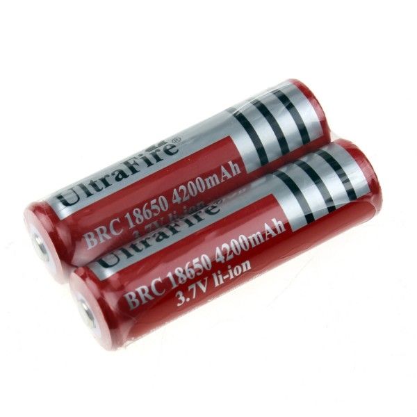 Ultrafire BRC 4200mAh 18650 Batteria ricaricabile ecologica e versatile