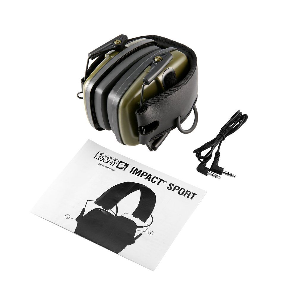 IMPACT SPORT Paraorecchie tattico elettronico per tiro sportivo, protezione uditiva per sport all'aperto con amplificazione del suono