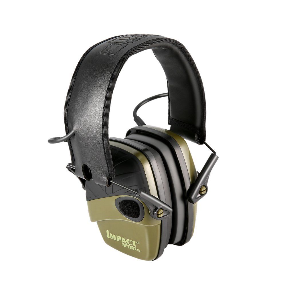 IMPACT SPORT Paraorecchie tattico elettronico per tiro sportivo, protezione uditiva per sport all'aperto con amplificazione del suono