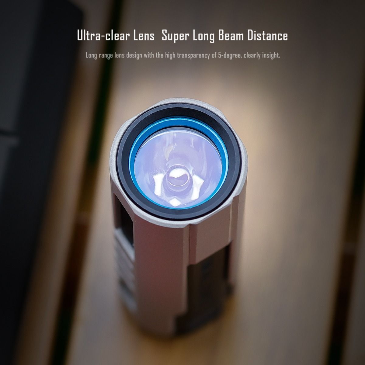 IMALENT LD35: Torcia EDC 1200 Lumen LED, Ricaricabile Type-C. Potente, Compatta e Portatile!