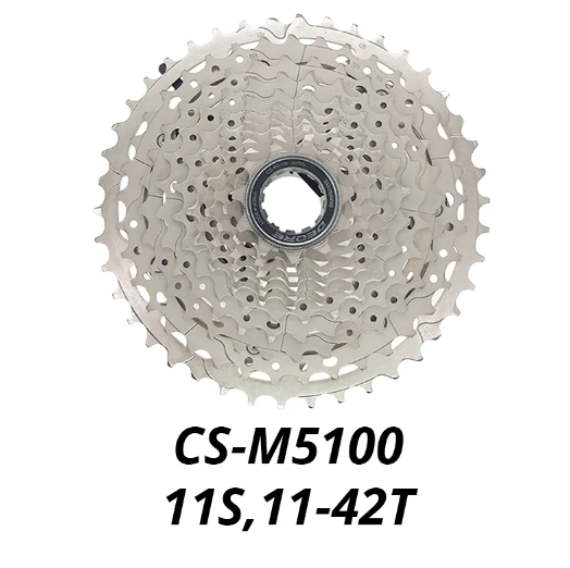 Shimano Deore CS M5100 11 Velocità MTB Cassetta 11-51T Gamma di Ingranaggi di Precisione per Salita e Discesa su Sentieri