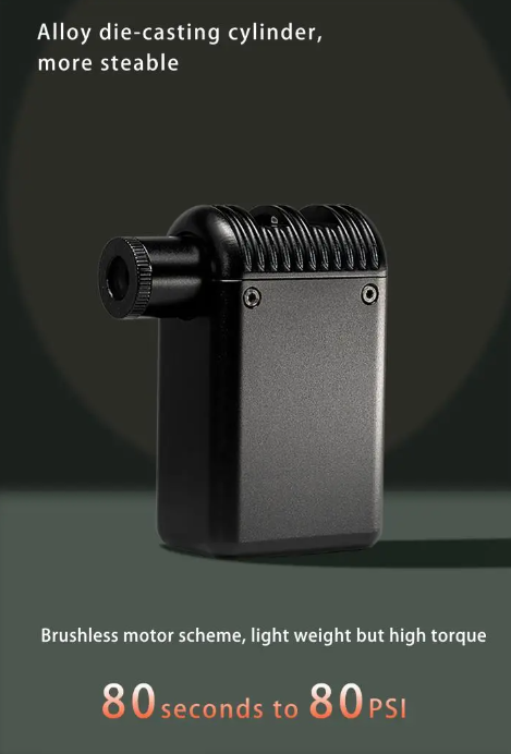 A2 Mini Pompa Aria Elettrica Senza Fili Gonfiatore Portatile per Bicicletta Valvola Presta Schrader Attrezzatura Ciclismo Leggera