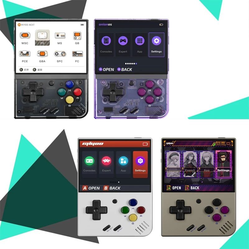 Console portatile per giochi retrò MIYOO Mini Plus, schermo IPS da 3,5 pollici, leggera, videogiochi classici compatti