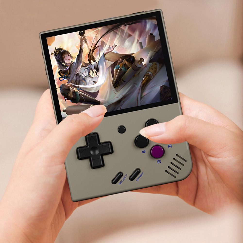 Console portatile per giochi retrò MIYOO Mini Plus, schermo IPS da 3,5 pollici, leggera, videogiochi classici compatti
