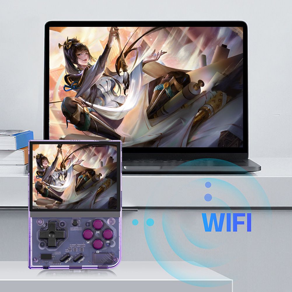 Console portatile per giochi retrò MIYOO Mini Plus, schermo IPS da 3,5 pollici, leggera, videogiochi classici compatti