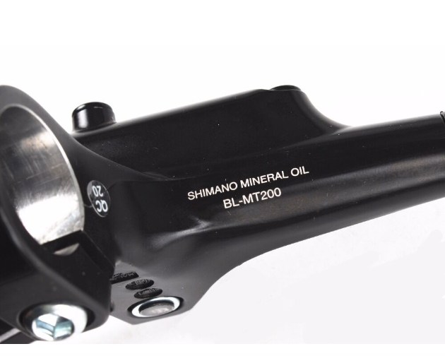 Freno Shimano MT200 freno a disco idraulico MTB E-bike compatibilità universale e installazione versatile per sicurezza controllo leggerezza e durabilità su percorsi impegnativi nero