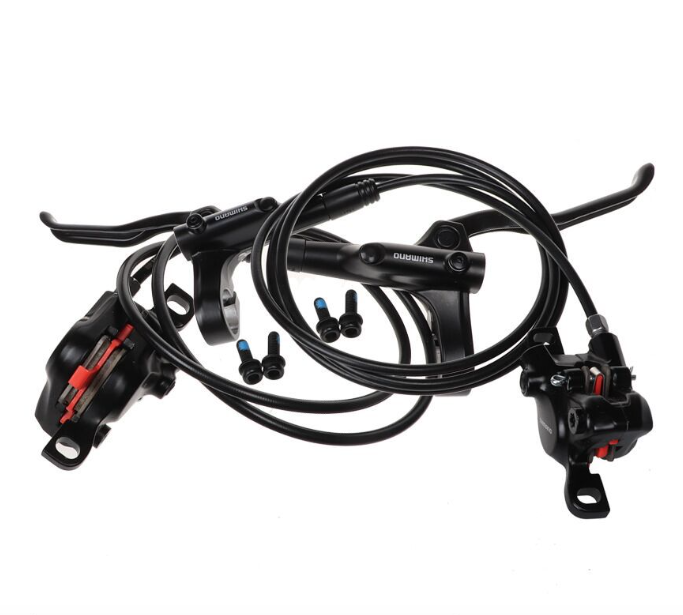 Freno Shimano MT200 freno a disco idraulico MTB E-bike compatibilità universale e installazione versatile per sicurezza controllo leggerezza e durabilità su percorsi impegnativi nero