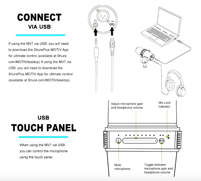 MV7 Microfono Dinamico Professionale per Podcasting, Live Streaming e Registrazione di Suono di Alta Qualità