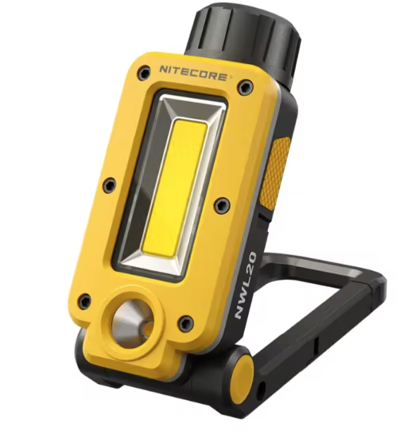 NITECORE NWL20 Faretto Portatile 600 Lumen Illuminazione Versatile con Tripla Uscita per Uso Esterno e di Emergenza