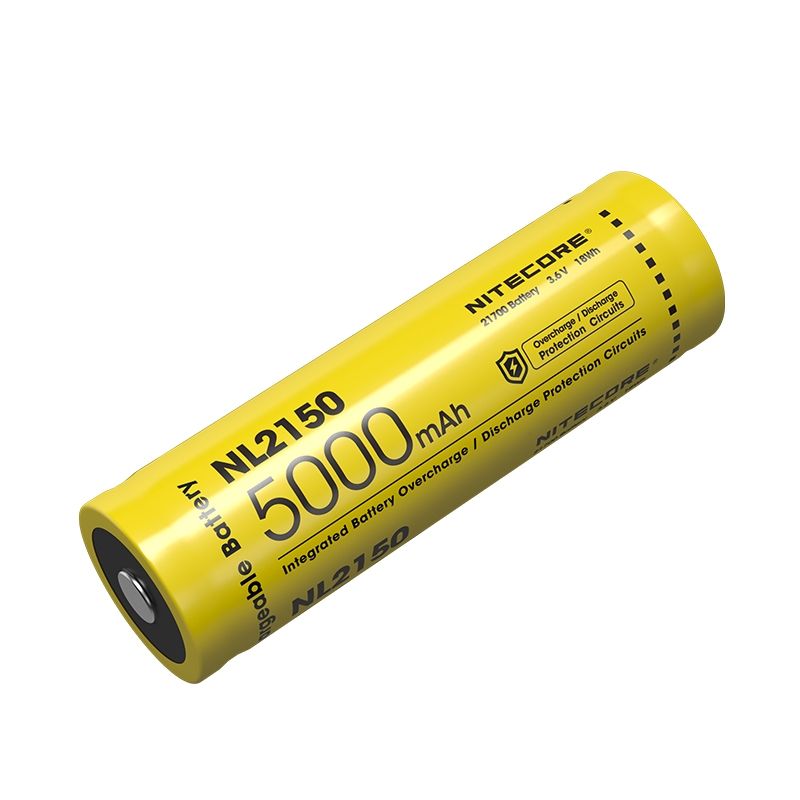 NITECORE NL2150 Batteria 5000mAh 3.6V Li-ion Ricaricabile Alta Performance per Droni Torcia Attrezzatura Outdoor Tensione Stabile e Alimentazione Durevole per Appassionati di Tecnologia