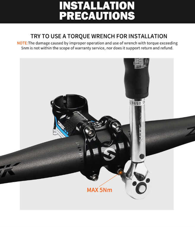 TOSEEK ZF-ONE Manubrio MTB in carbonio 31.8mm Leggero Nero Opaco 580mm 760mm Design ergonomico Qualità premium