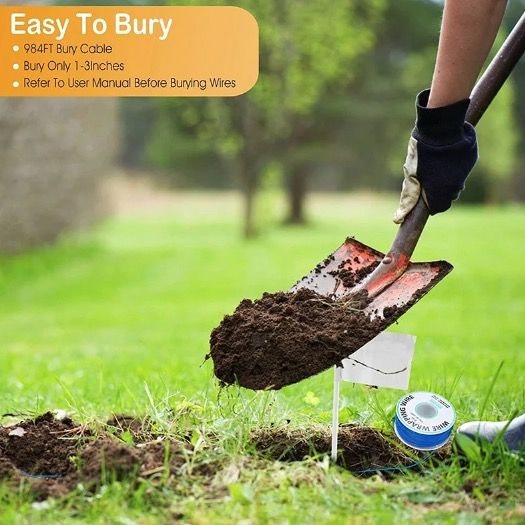 Recinzione elettrica per animali design invisibile e area regolabile per addestramento cani all'aperto soluzione ideale per sicurezza e libertà del tuo amico a quattro zampe