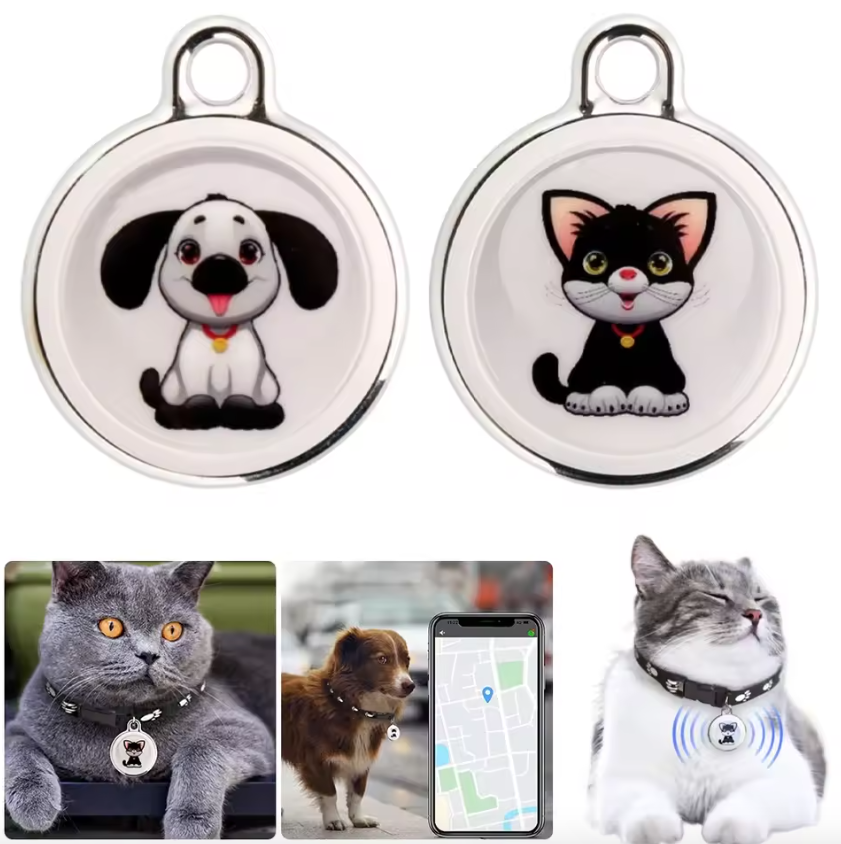 Localizzatore per cani Collare per cani Airtag GPS per cani con localizzazione in tempo reale Tecnologia innovativa per animali domestici Sicurezza per cani essenziale per ogni esplorazione canina